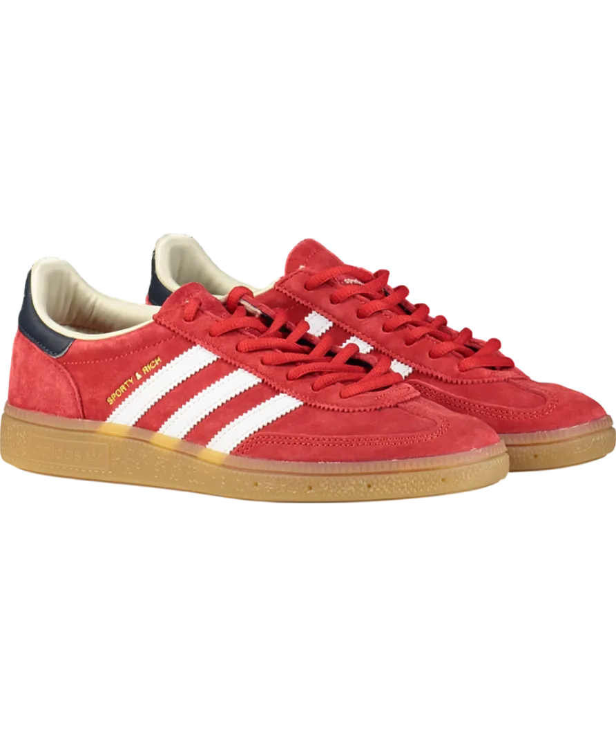 adidas Red Handball Spezial X Sporty & Rich Trainers UK 6 EU 39 