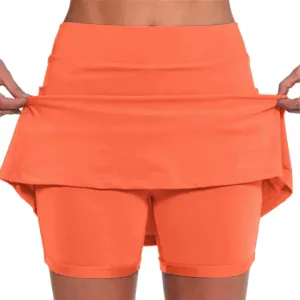 aihihe Pink Mini Skirts for Women y2k Bike Shorts Women Tummy Control Pockets Plus Size Running Shorts for Women Long