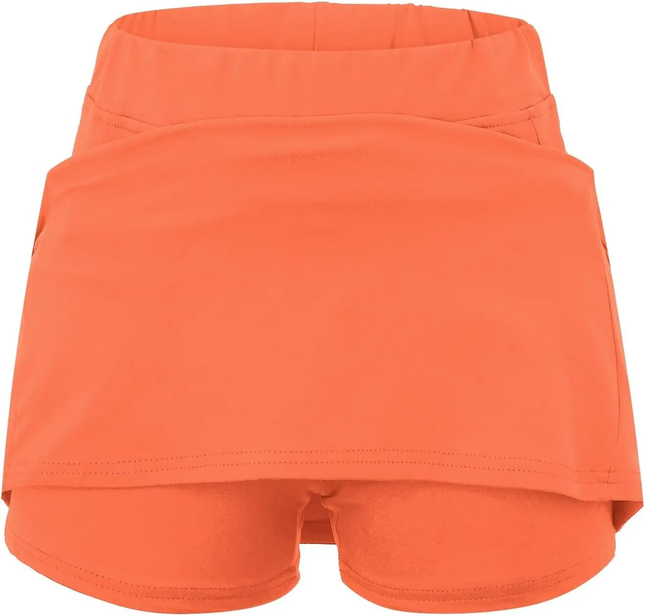 aihihe Pink Mini Skirts for Women y2k Bike Shorts Women Tummy Control Pockets Plus Size Running Shorts for Women Long