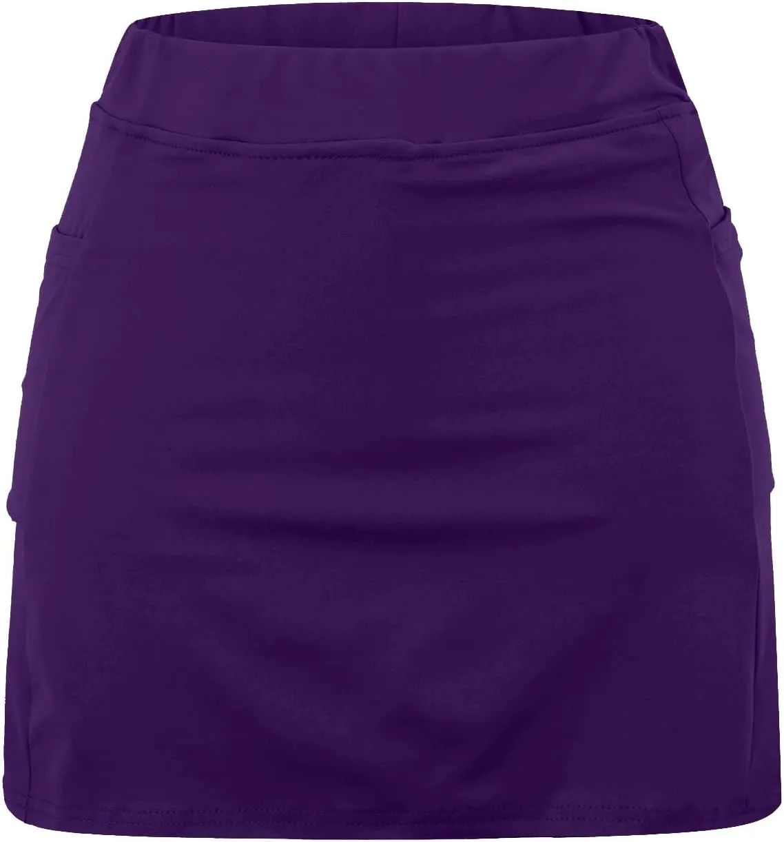 aihihe Pleated Skirts for Women Plus Size Pink Womens Shorts Casual Long Length Tennis Dress with Pockets Plus Size