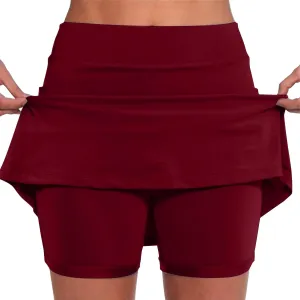 aihihe Skirts for Women 2024 Casual Workout Shorts Women Plus Size Pockets Plus Size Swim Shorts for Women 4x-5x