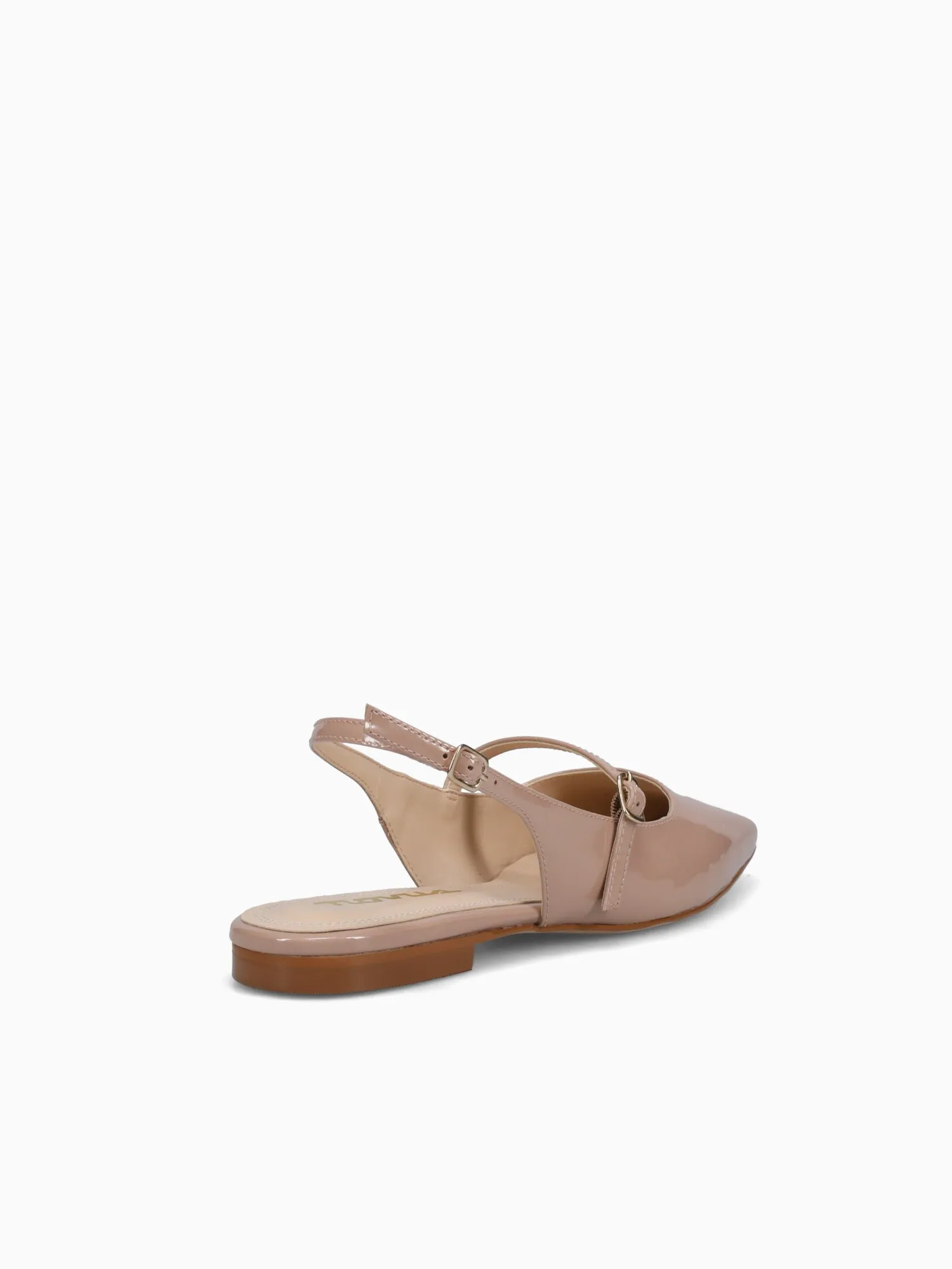 Bianca Nude Patent Leather