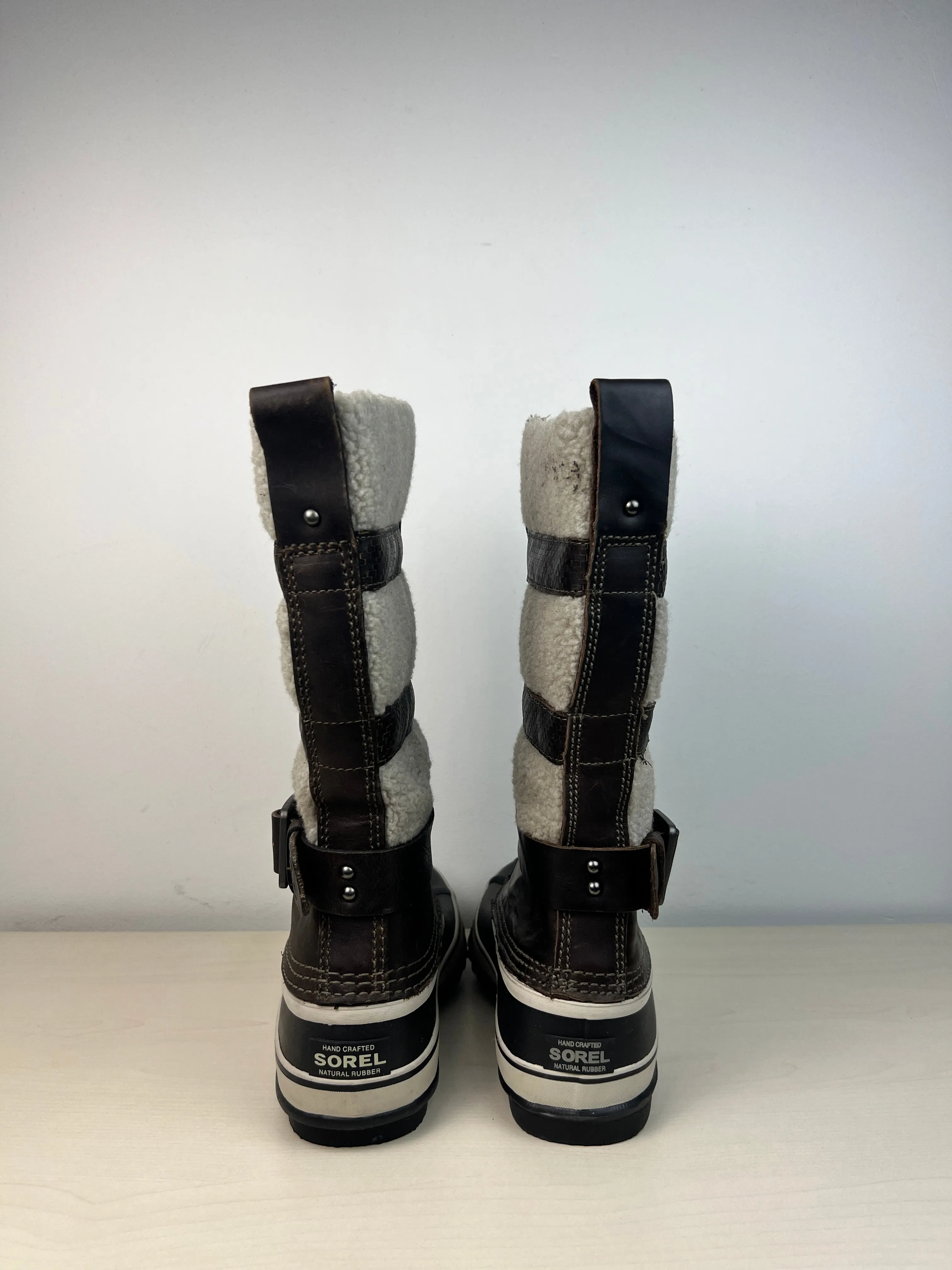 Boots Snow By Sorel In Brown, Size: 7