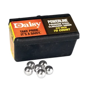 Daisy PowerLine Steel Slingshot Ammo (3/8-inch)