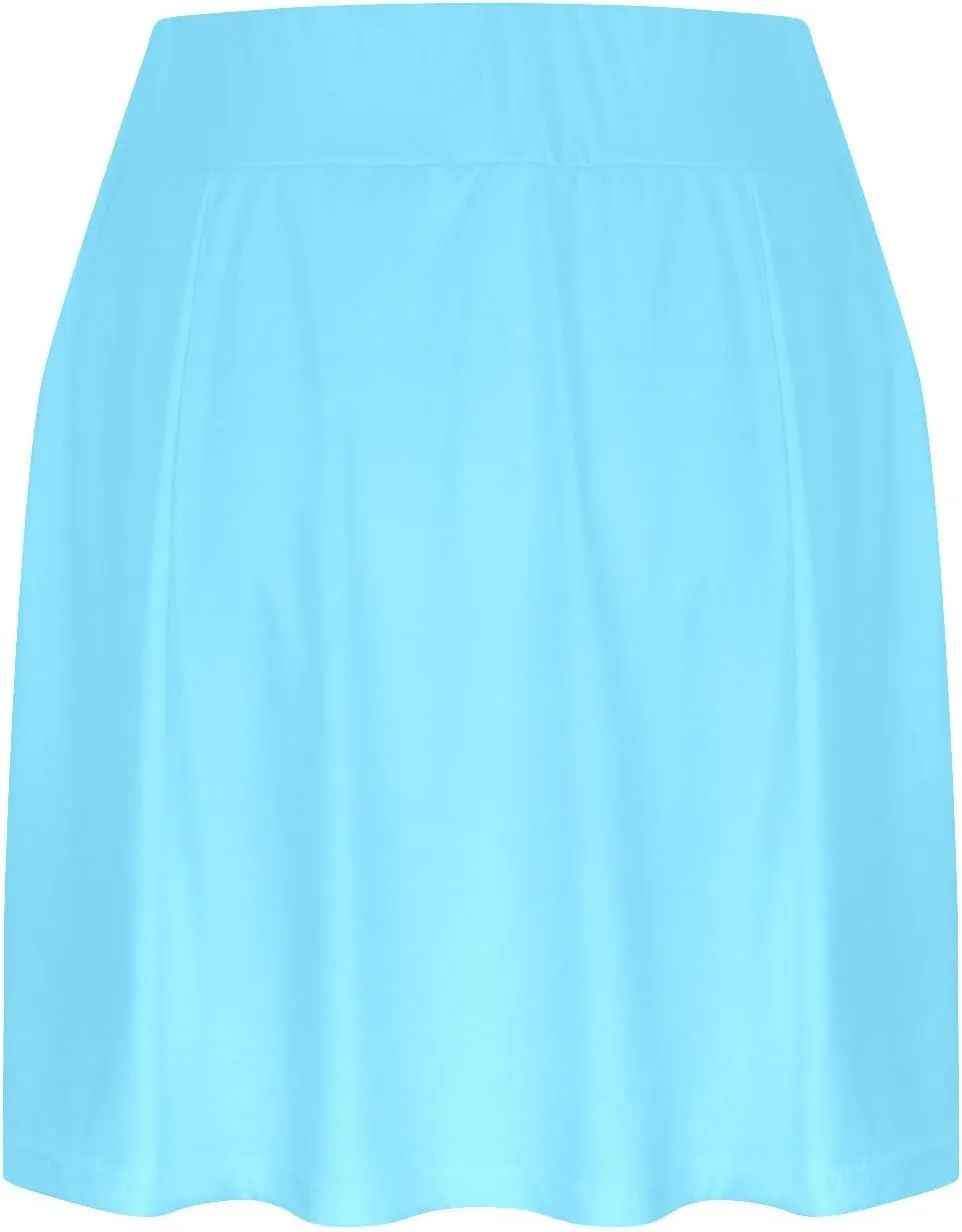 Firzero Women Summer Skirt Ruffle High Waist Workout Skirt Lightweight Running Tennis Skirt Athletic Short Yoga Skirt