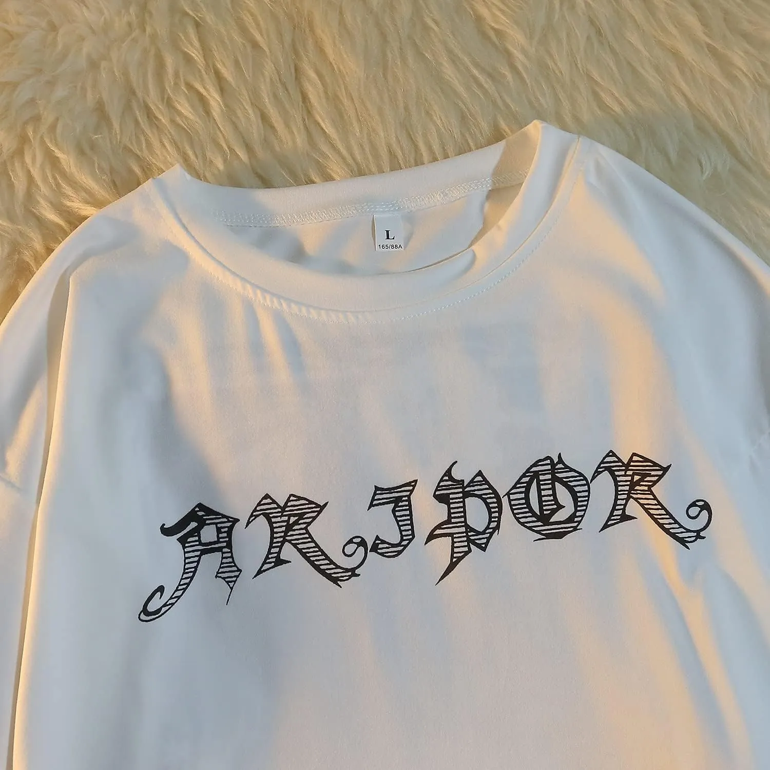 Gothic Cartoon Horror Graphic T-Shirt Women Character Print Loose Punk Japanese Pullover Top Harajuku Street Tees 