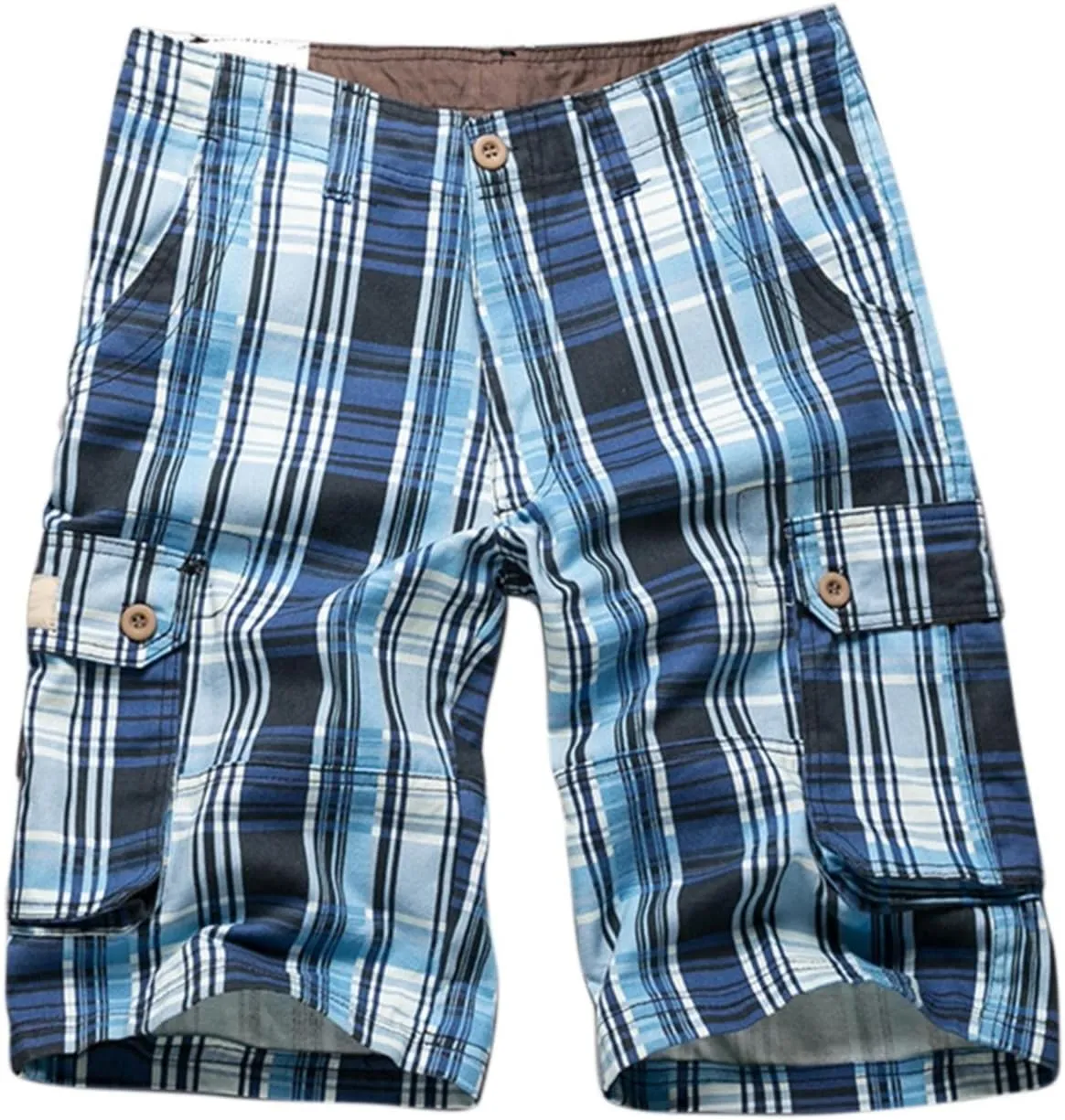 LCMTWX Shorts for Men Leisure Overalls Summer Men's and Color Pants with Multi-Pocket Men's Pants Mens Stretch Shorts Men
