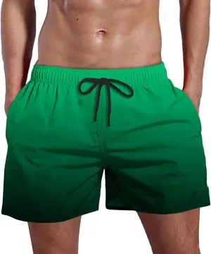 Linen Short Men and Fitness Sports Plus Size Five Quick Drying Beach Pants Shorts Green Shorts Men Men's Large