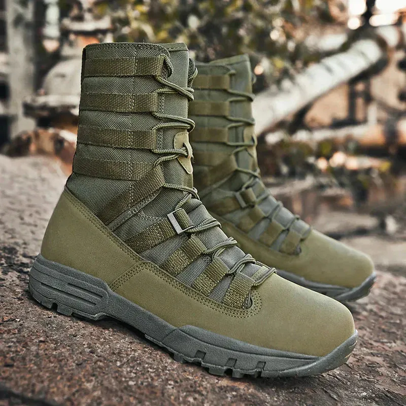 Outdoor Laarzen Heren - Duurzaam Canvas met Robuust Platform