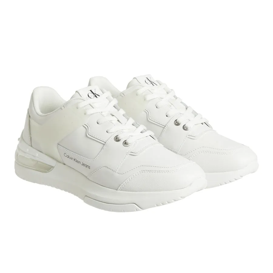 Sporty Runner Comfair Lace Up Sneaker - White