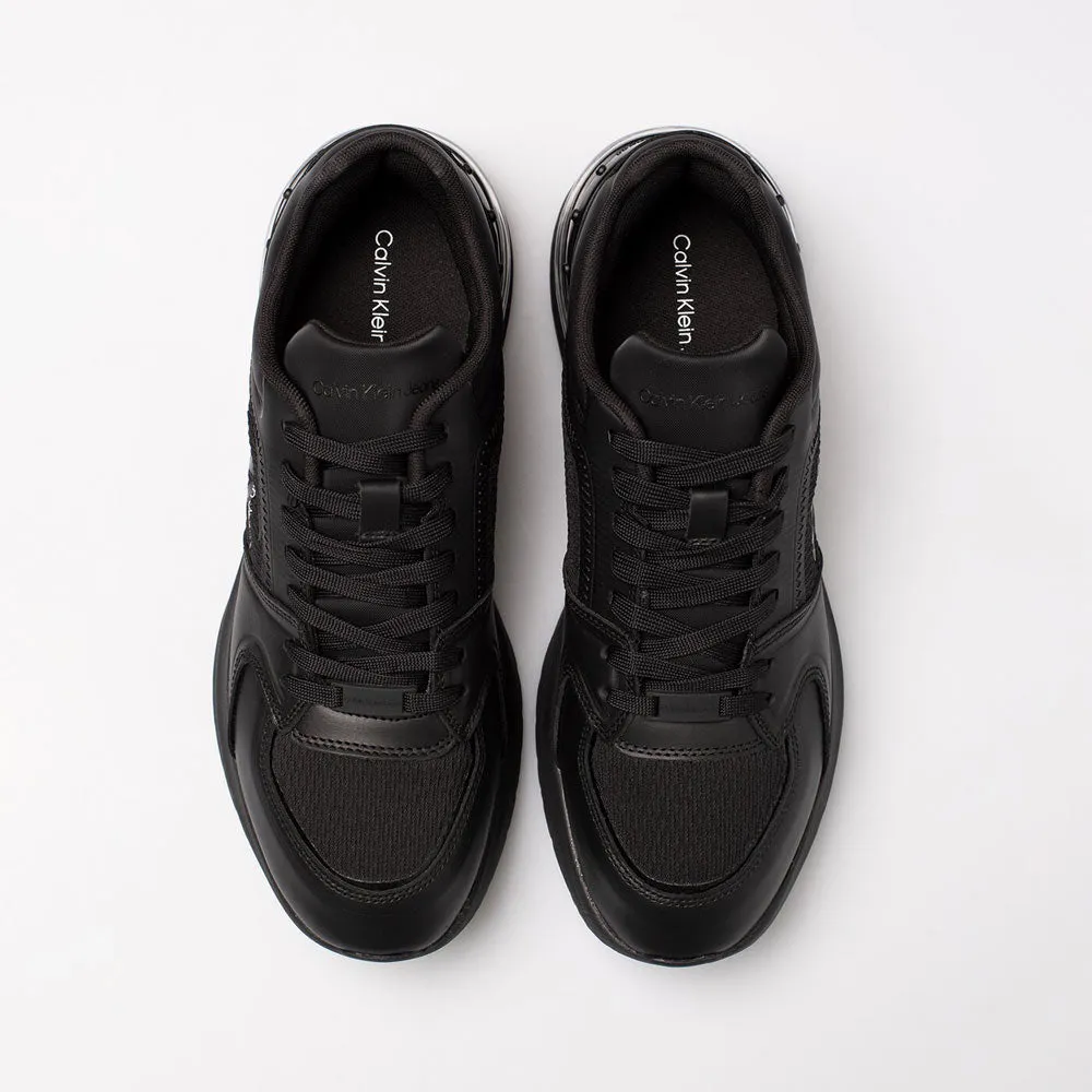 Sporty Runner Comfair Laceup L Sneaker - Black