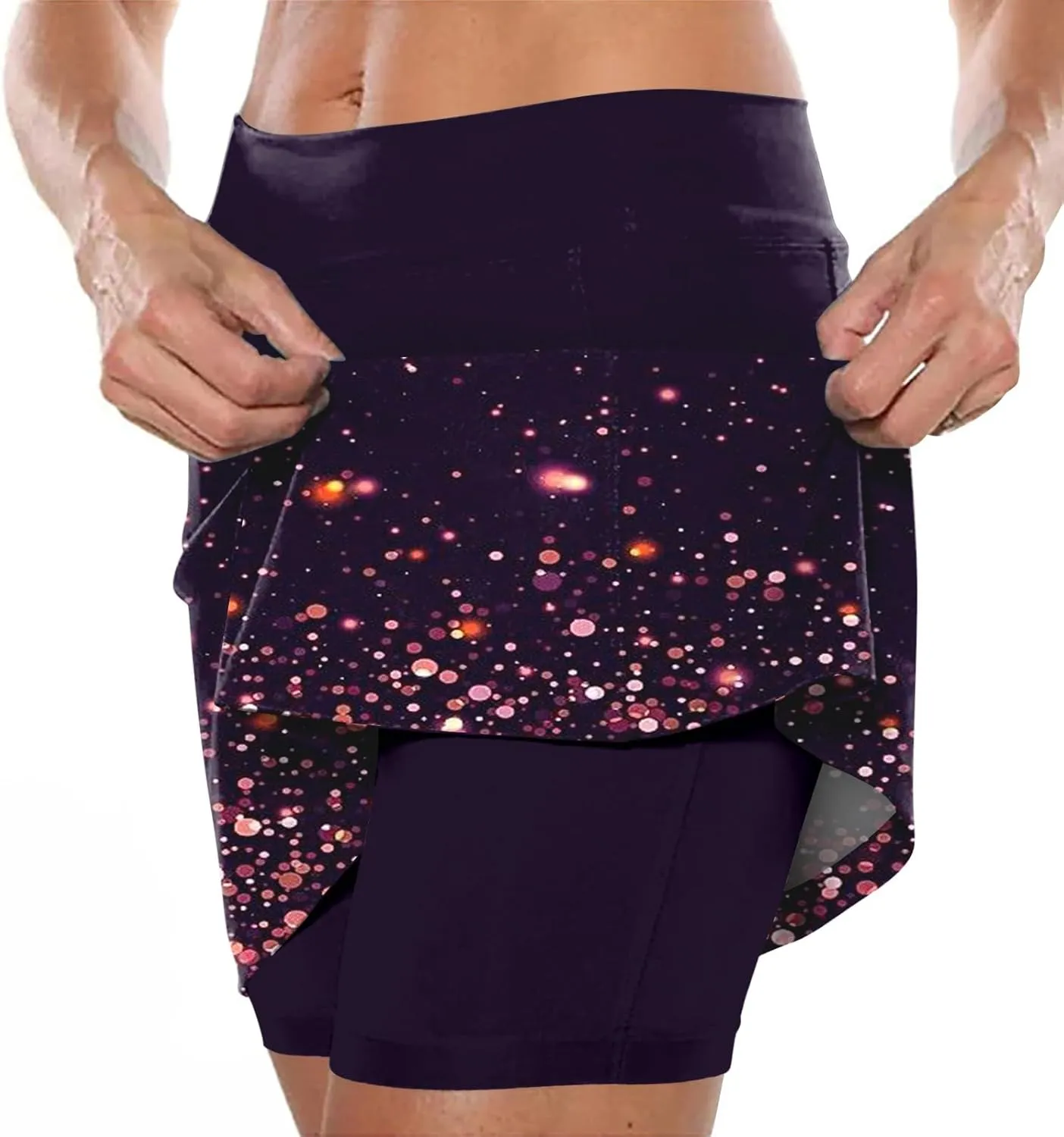 Summer Skirts for Women 2024 Athletic Shorts for Women with Pockets and Liner Pink Dress with Pockets