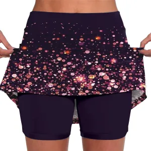 Summer Skirts for Women 2024 Athletic Shorts for Women with Pockets and Liner Pink Dress with Pockets