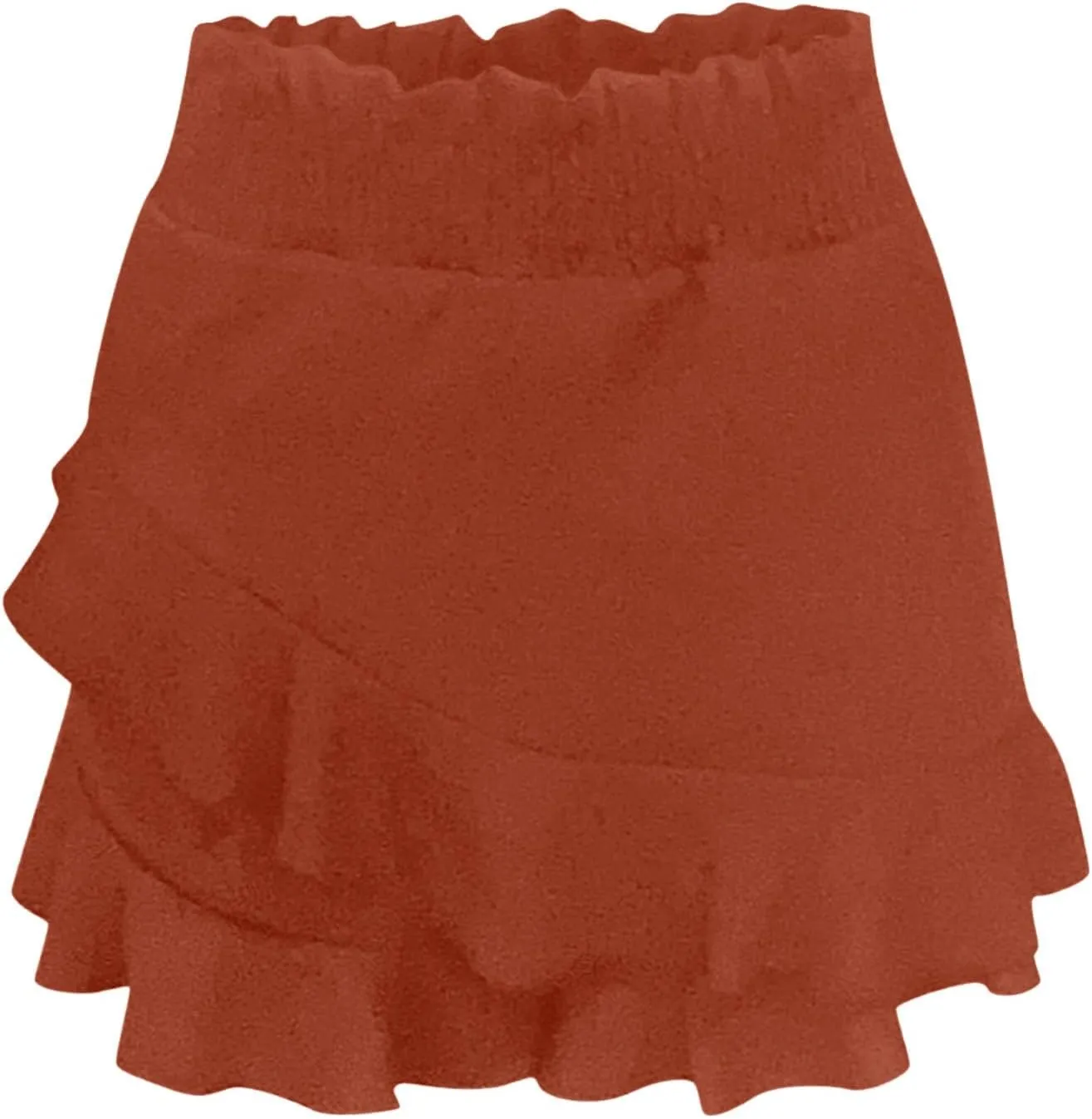 Tennis Skirts for Women Ruffle Mini Skirts Pleated High Waist Athletic Casual Cute Flowy Golf Skorts Skirts with Pockets