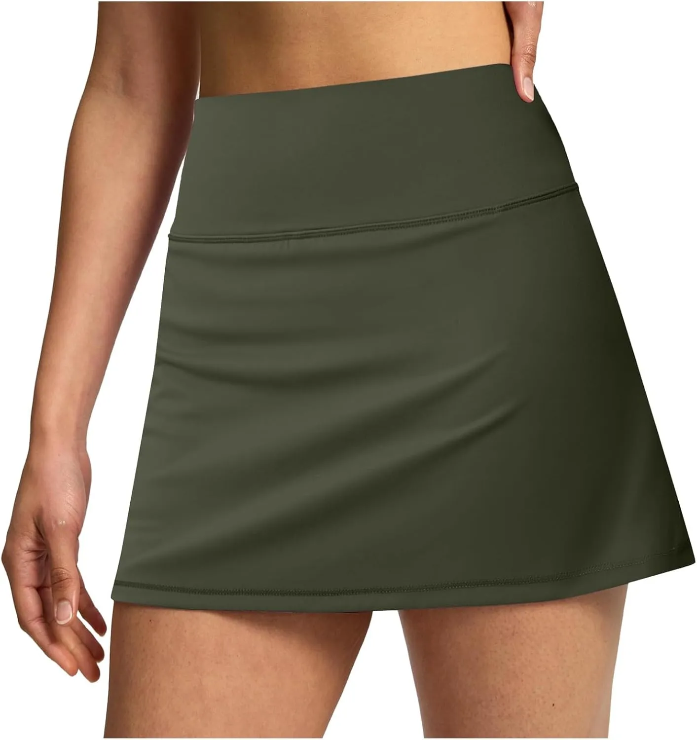Tennis Skirts for Women with Shorts Underneath High Waisted Workout Athletic Skorts with Pockets Skinny Golf Skirts