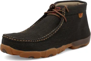 Twisted X Men's Work Chukka Driving Moc, Moc Toe Steel Toe, Charcoal, 10 M