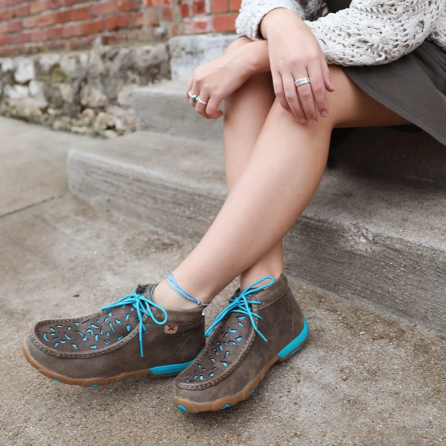 Twisted X Women's Original Chukka Driving Moc
