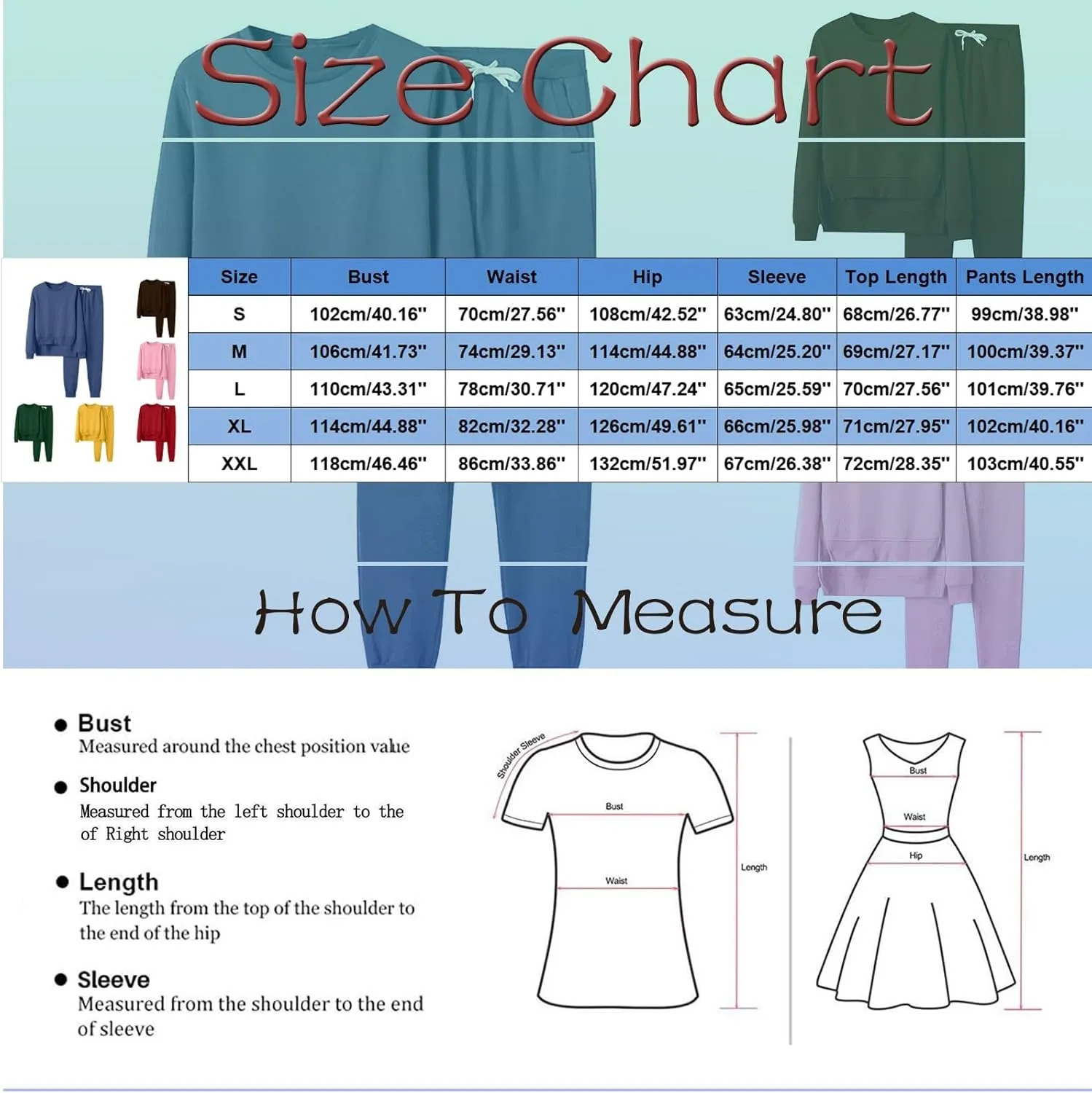 Women's 2 Piece Tracksuit Long Sleeve V Neck Striped Outfits Long Sleeve Shirts Yoga Pants Sweatsuit