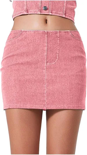Women's Mini Skirt Shorts Casual Summer Stylish Skirt Pants High Waist Yoga Skirt Butt Lifting Running Sports Legging