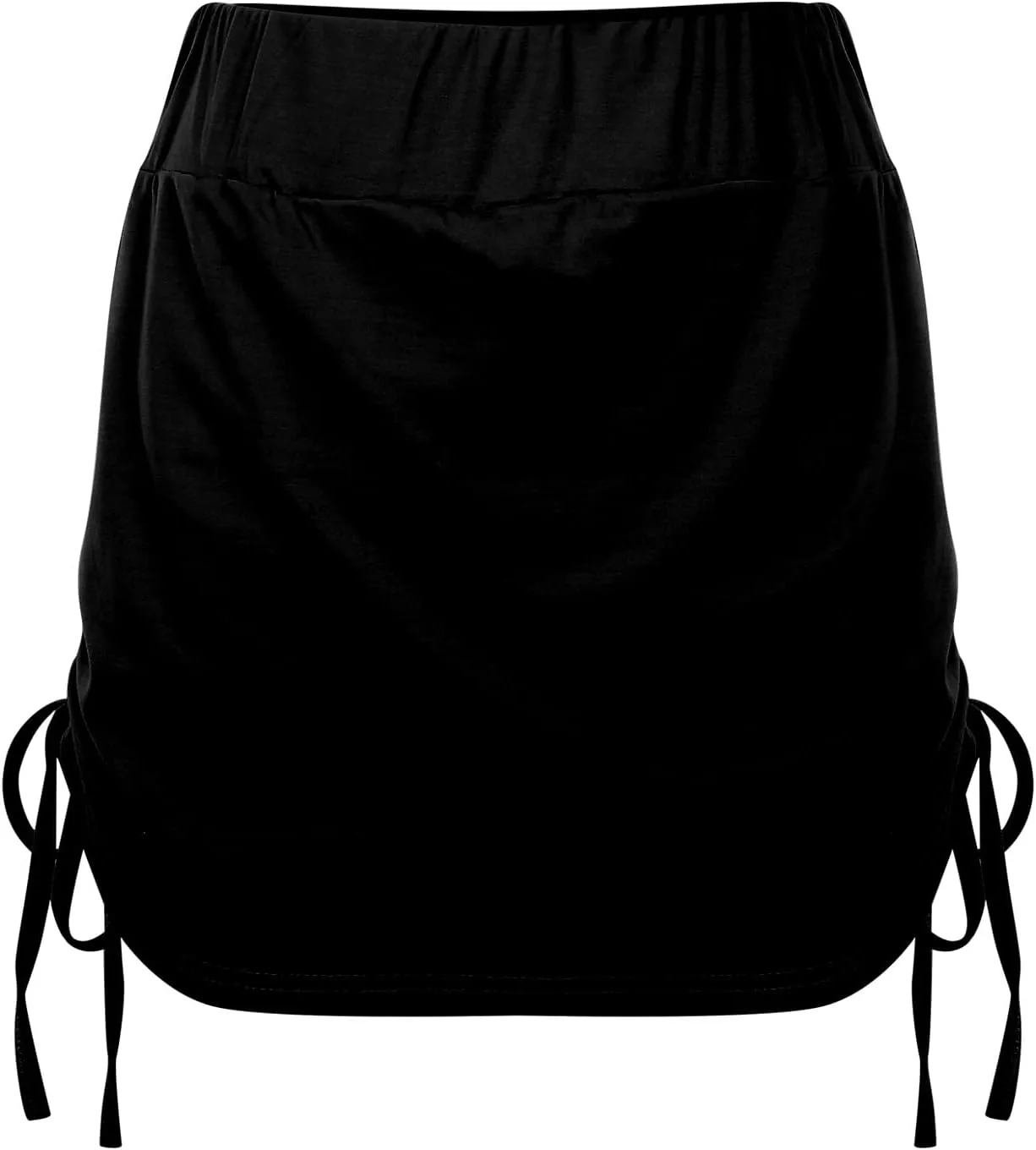 Womens Shirred Skirt Skorts High Waist Athletic Sports Yoga Skirt Tummy Control Dressy Casual Pleated Golf Skorts