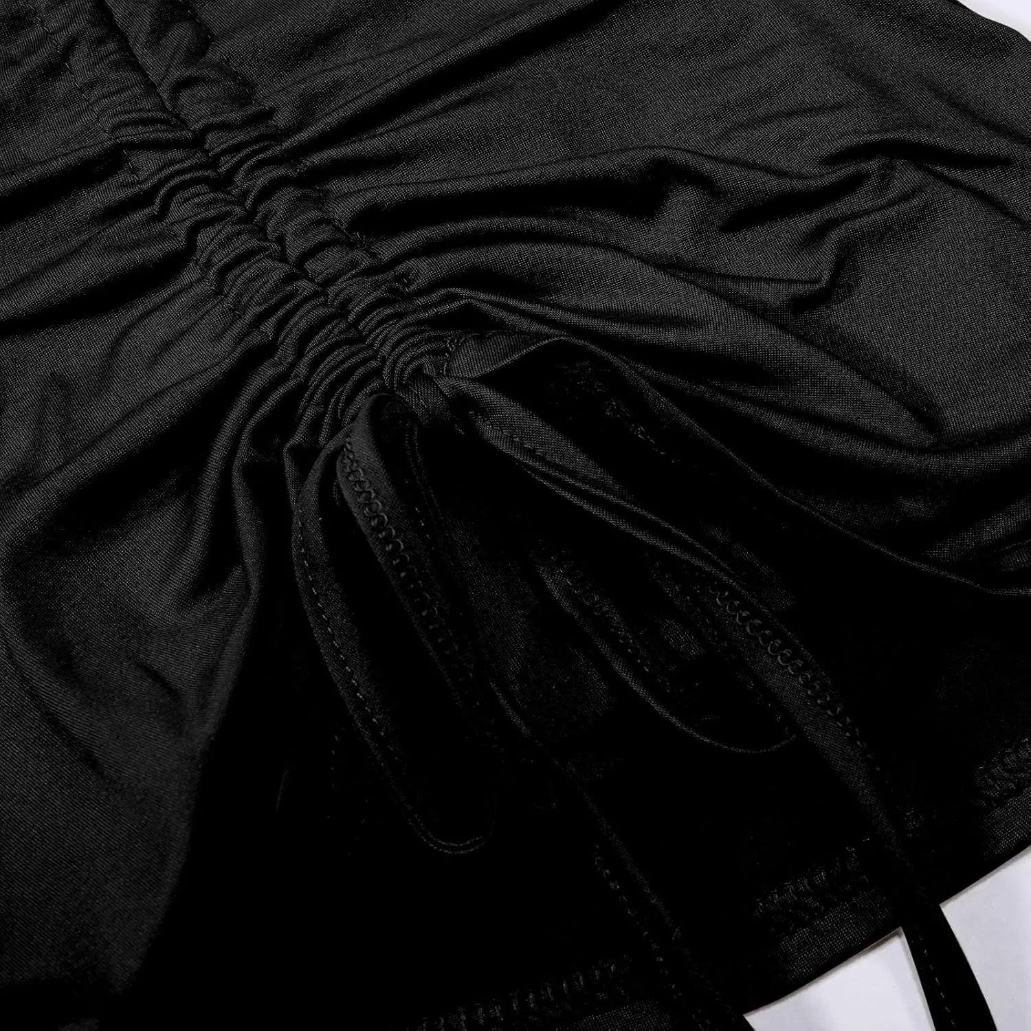 Womens Shirred Skirt Skorts High Waist Athletic Sports Yoga Skirt Tummy Control Dressy Casual Pleated Golf Skorts