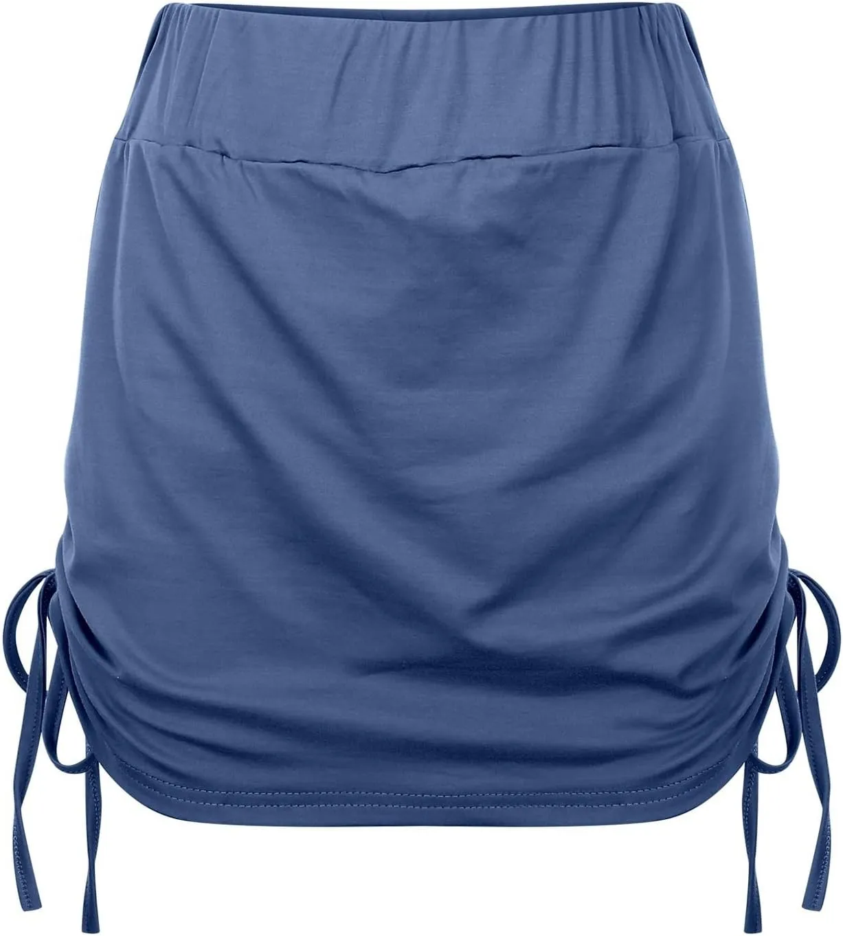 Womens Shirred Skirt Skorts High Waist Athletic Sports Yoga Skirt Tummy Control Dressy Casual Pleated Golf Skorts